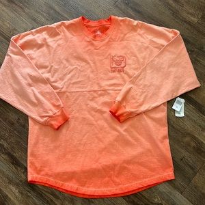 NWT Disney Walt Disney World Glitter Ombré Spirit Jersey Size Small